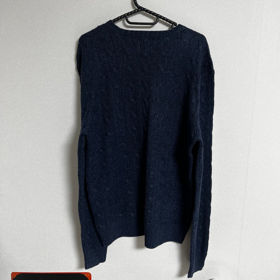 폴로 랄프로렌 실크 캐시미어 꽈배기 케이블 니트 L 상품이미지2