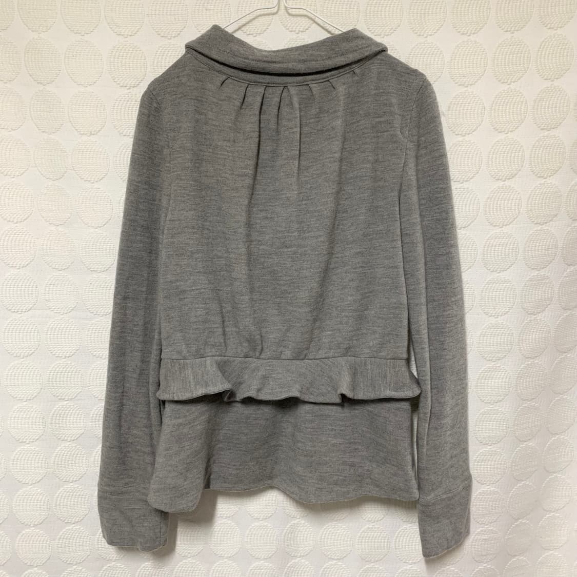 마크 바이 마크 제이콥스 그레이 울 더블브레스트 자켓 상품이미지4