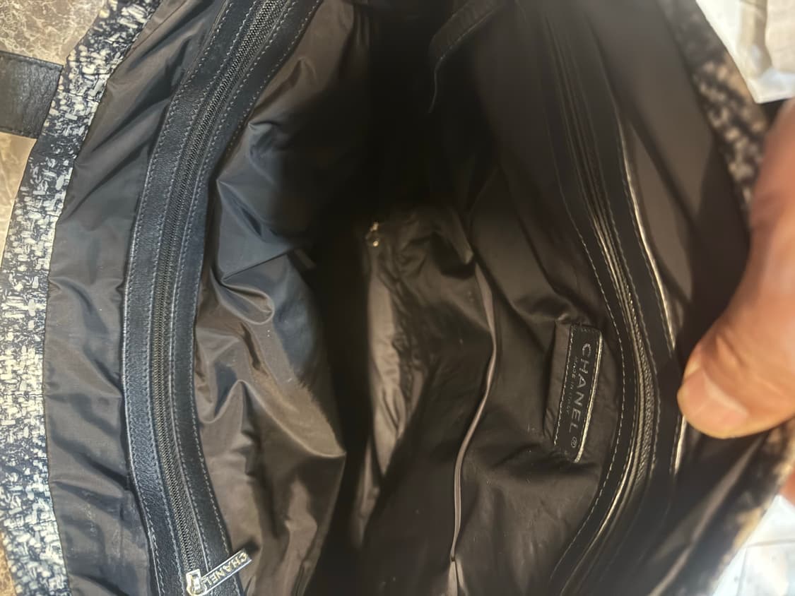 정품 샤넬 나일론 쇼퍼백 팝니다 상품이미지7