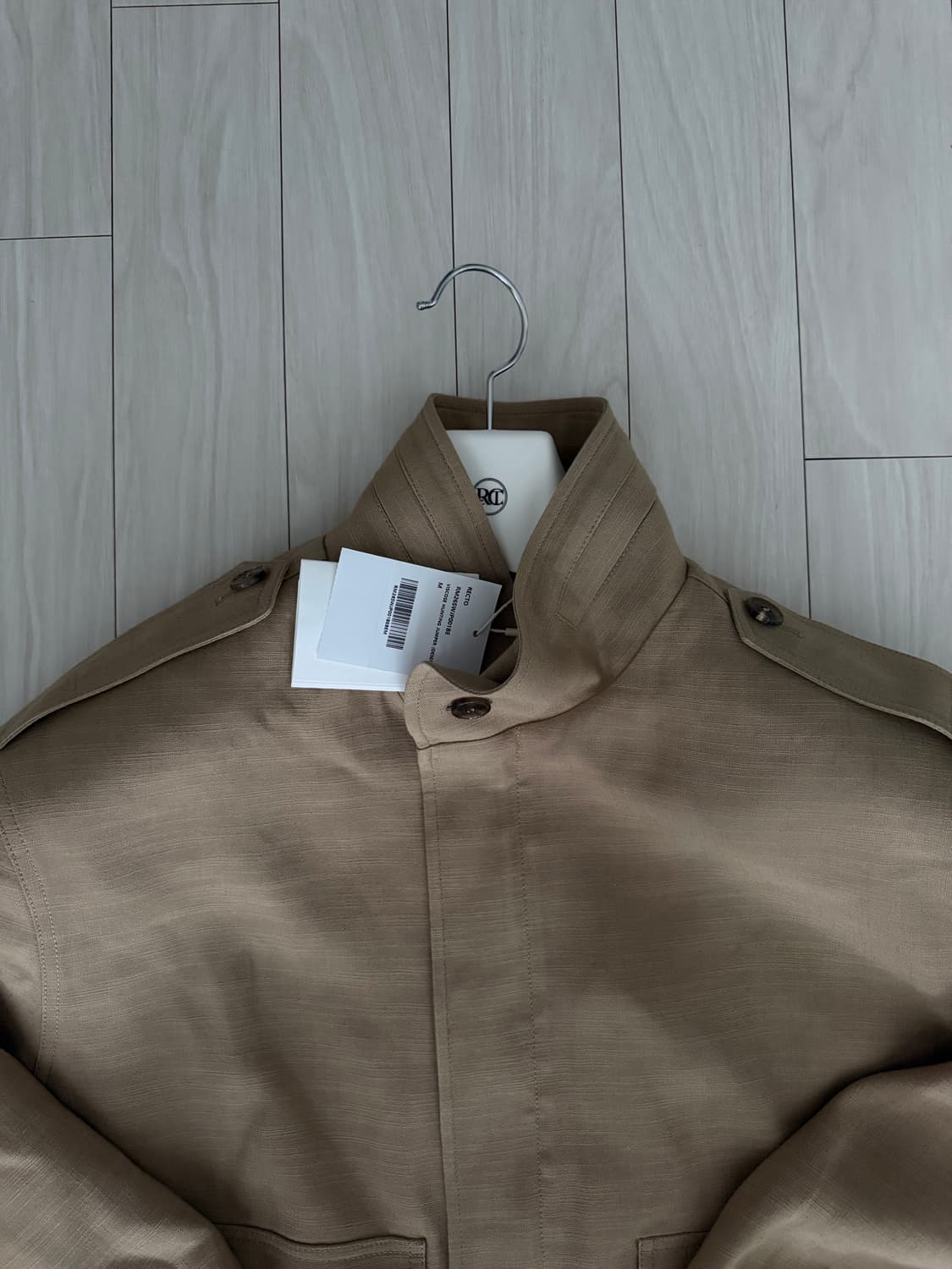 (새상품) 렉토 26SS 비스코스 헌팅 점퍼 M  상품이미지2