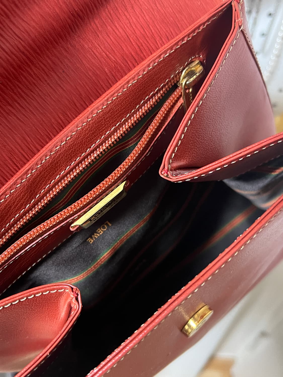 로에베(LOEWE) 빈티지 베라스(Velas) 핸드백 상품이미지7