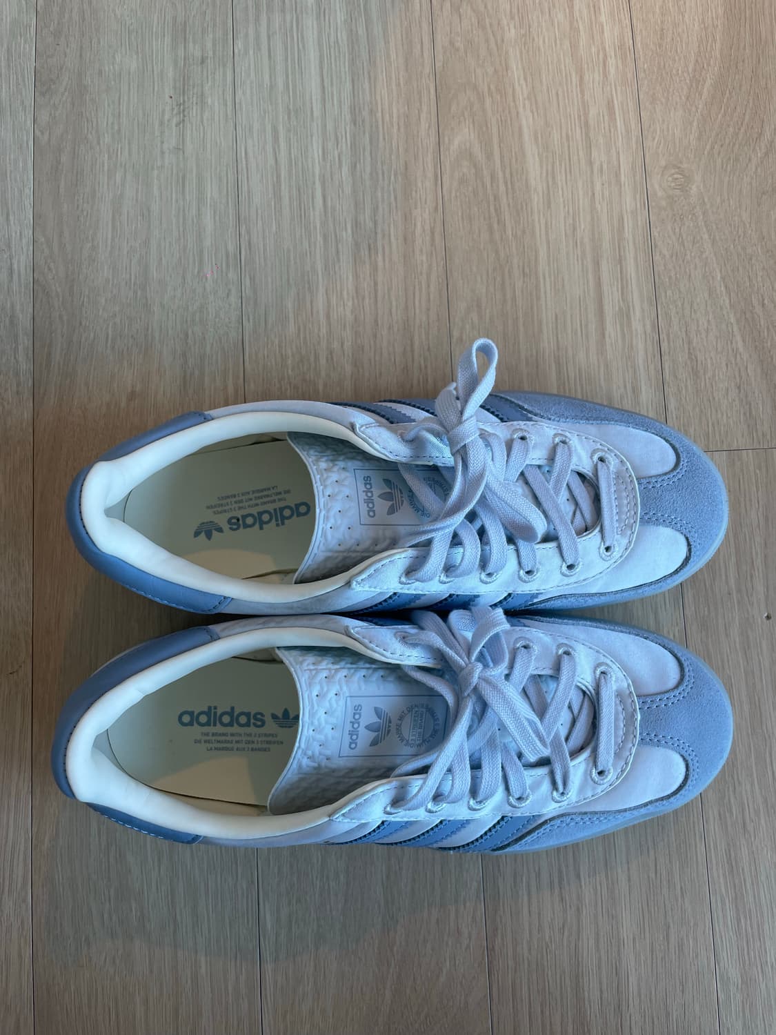 아디다스 가젤 인도어 우먼스 헤일로 블루 235 상품이미지2