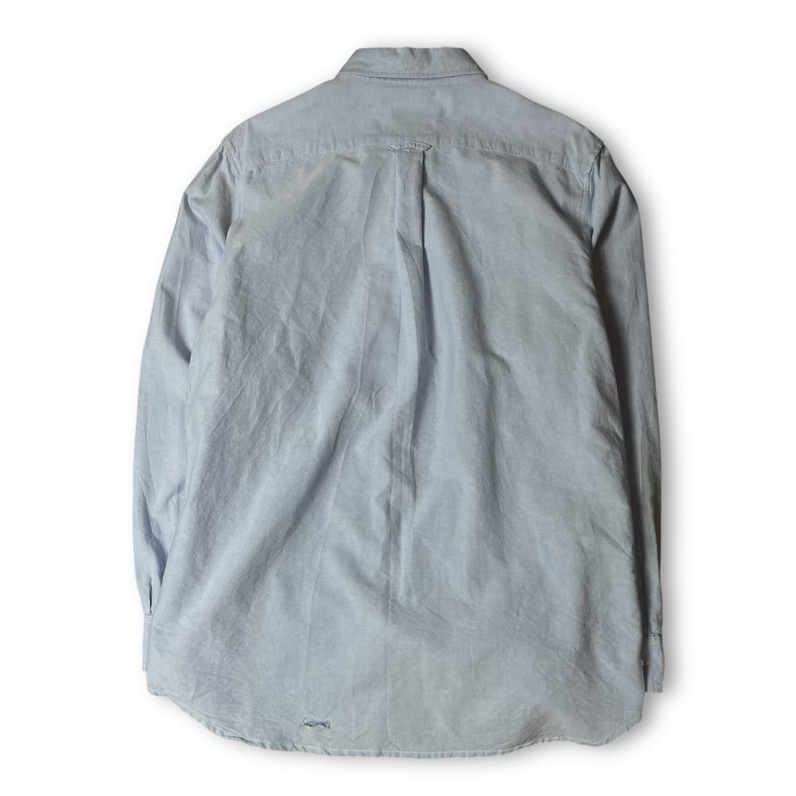 후아유 스카이블루 긴팔 체크 셔츠 루즈핏 L 상품이미지2