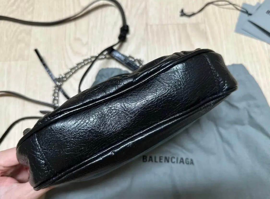 발렌시아가 르 카골 체인 미니백 블랙, Balenciaga 상품이미지9