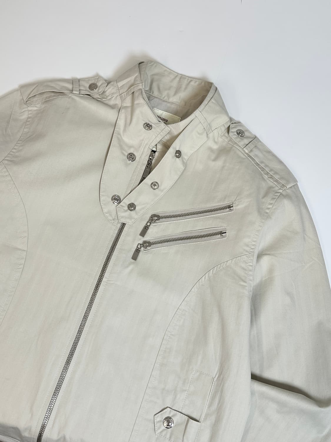 버클 지퍼 하이넥 자켓 상품이미지2