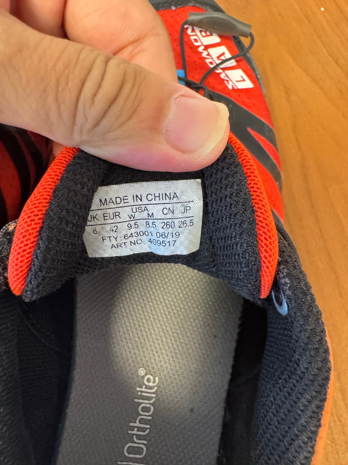 Salomon XT-4 Fiery Red Empire Yellow 265 상품이미지7