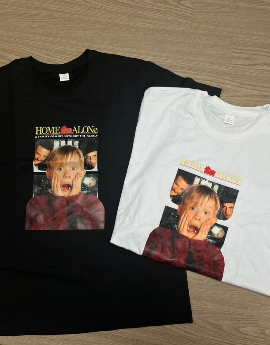 [새상품] 나홀로집에 반팔 티셔츠 잠옷 상품이미지1