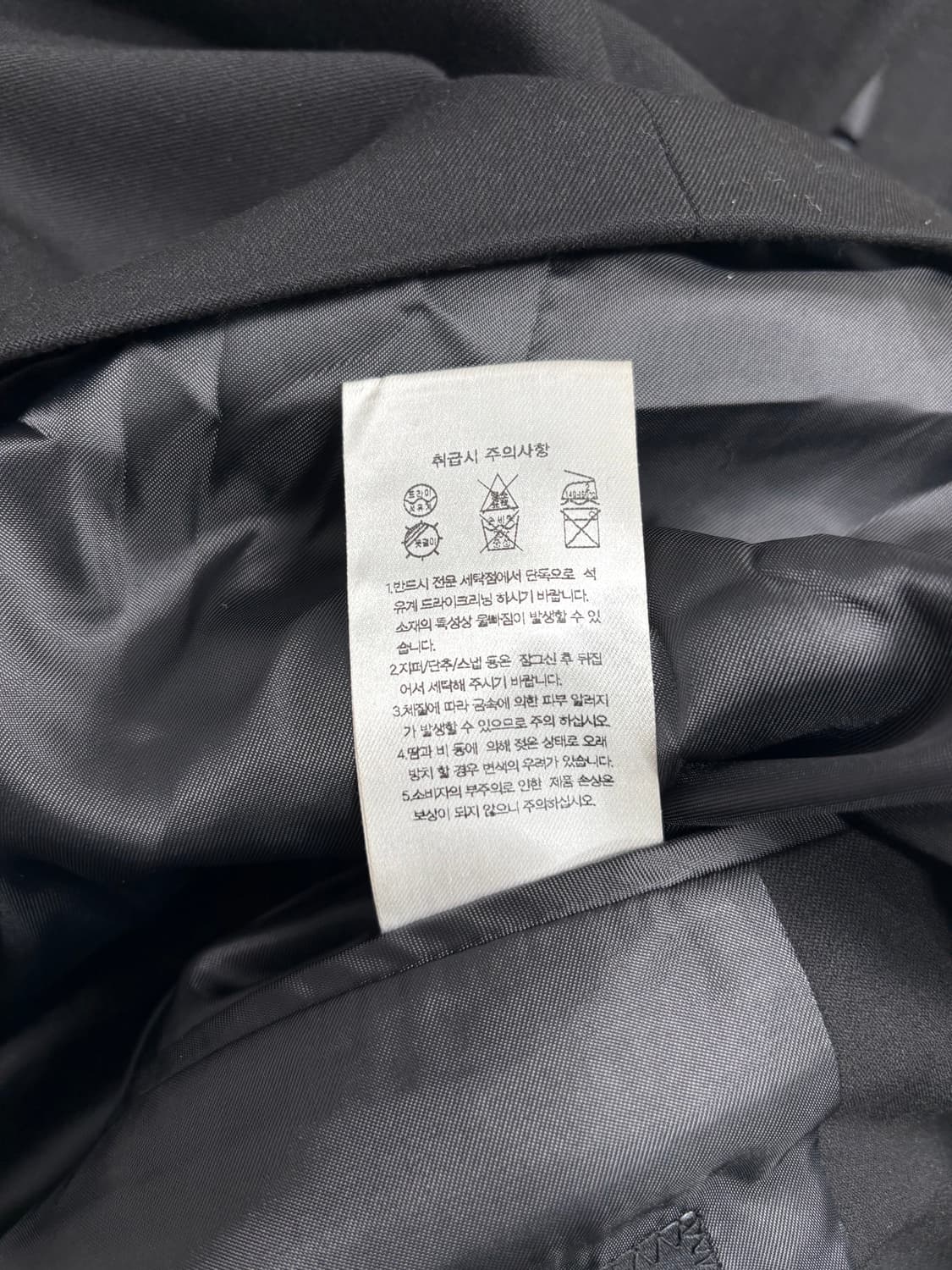 무신사 스탠다드 자켓 블랙 상품이미지7