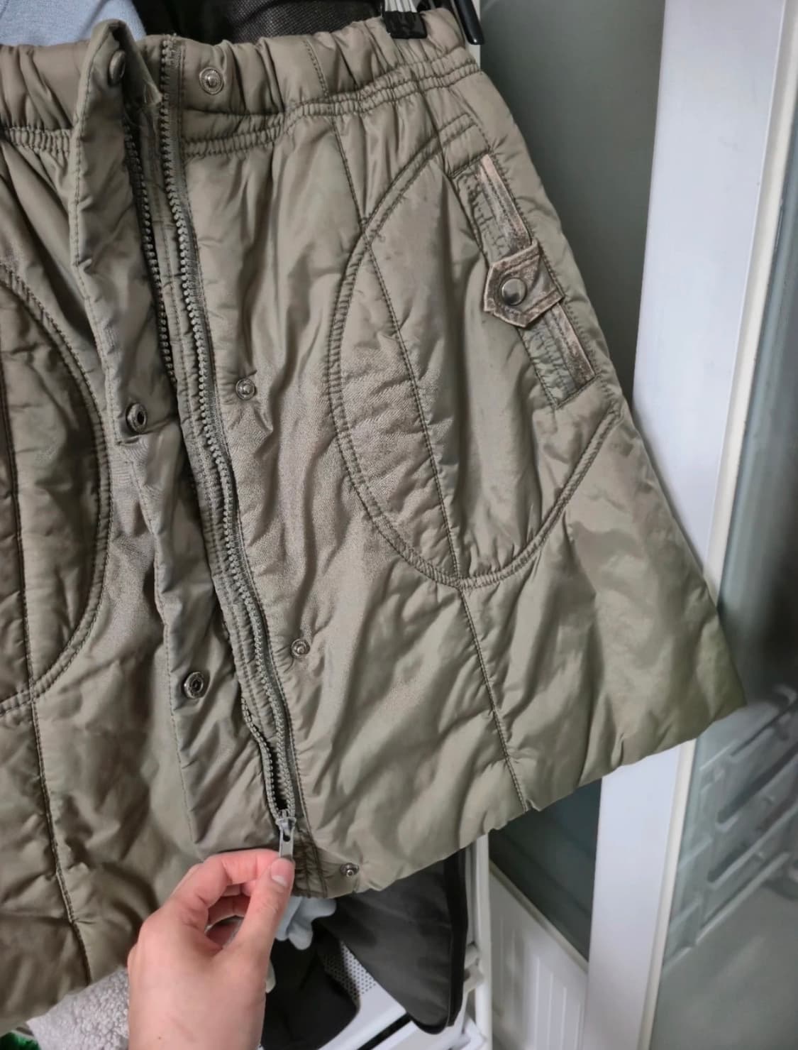 패딩 스커트 상품이미지4