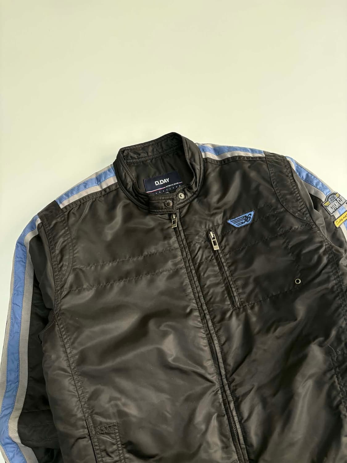 [95] D-Day 00s 빈티지 레이싱 봄버 자켓 상품이미지8