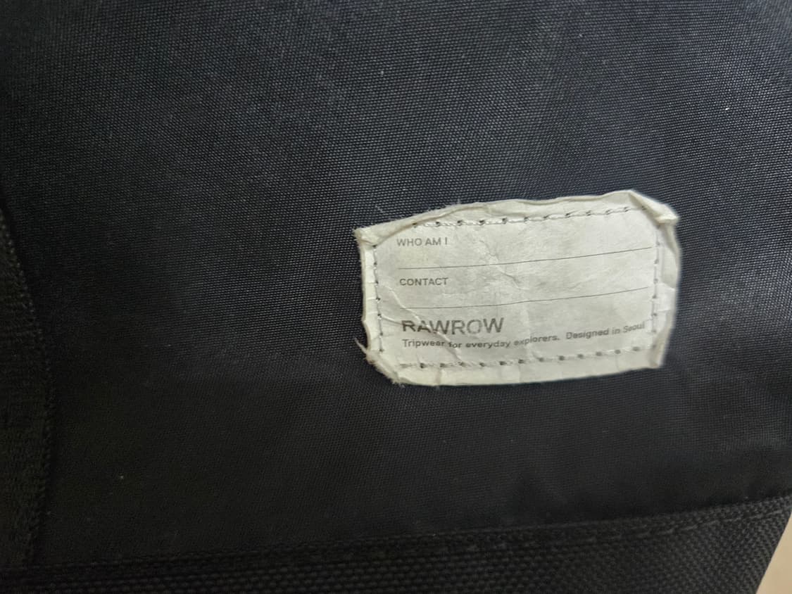 로우로우 시티워커 토트백 010 Black 상품이미지7