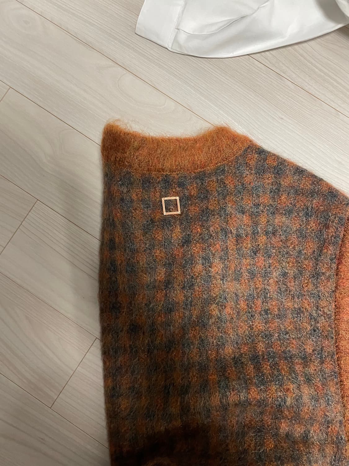 우영미 21fw 모헤어 베스트 상품이미지2