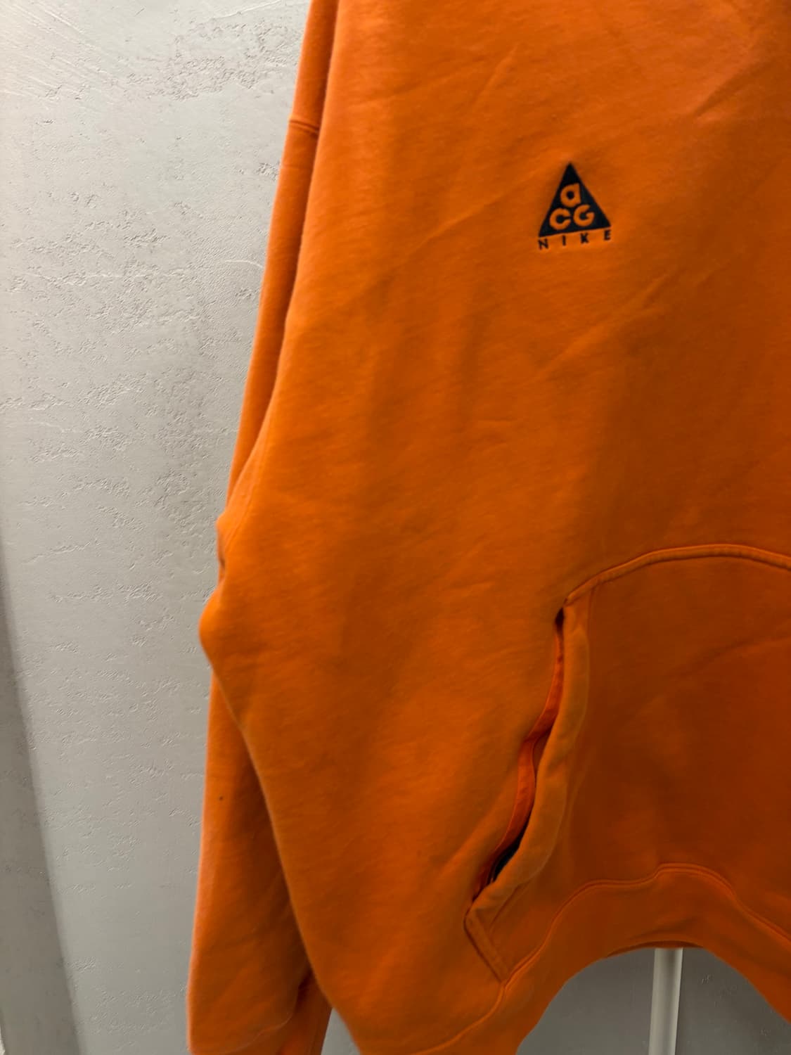 Nike ACG logo hoodie orange XL 상품이미지3