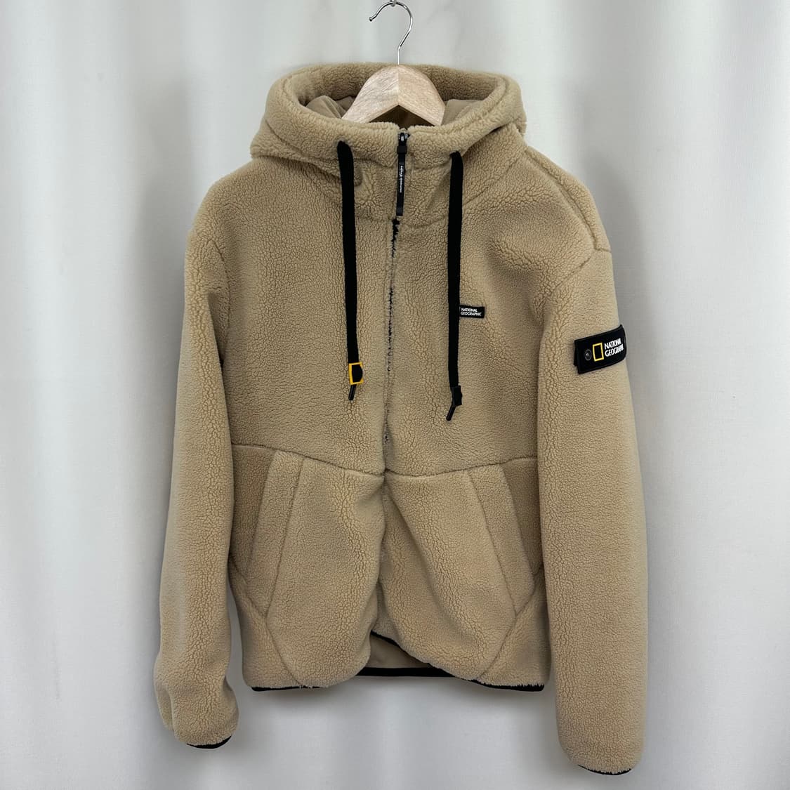 네셔널지오그래픽 남자 도톰 후드 기모 자켓 100 L 상품이미지1