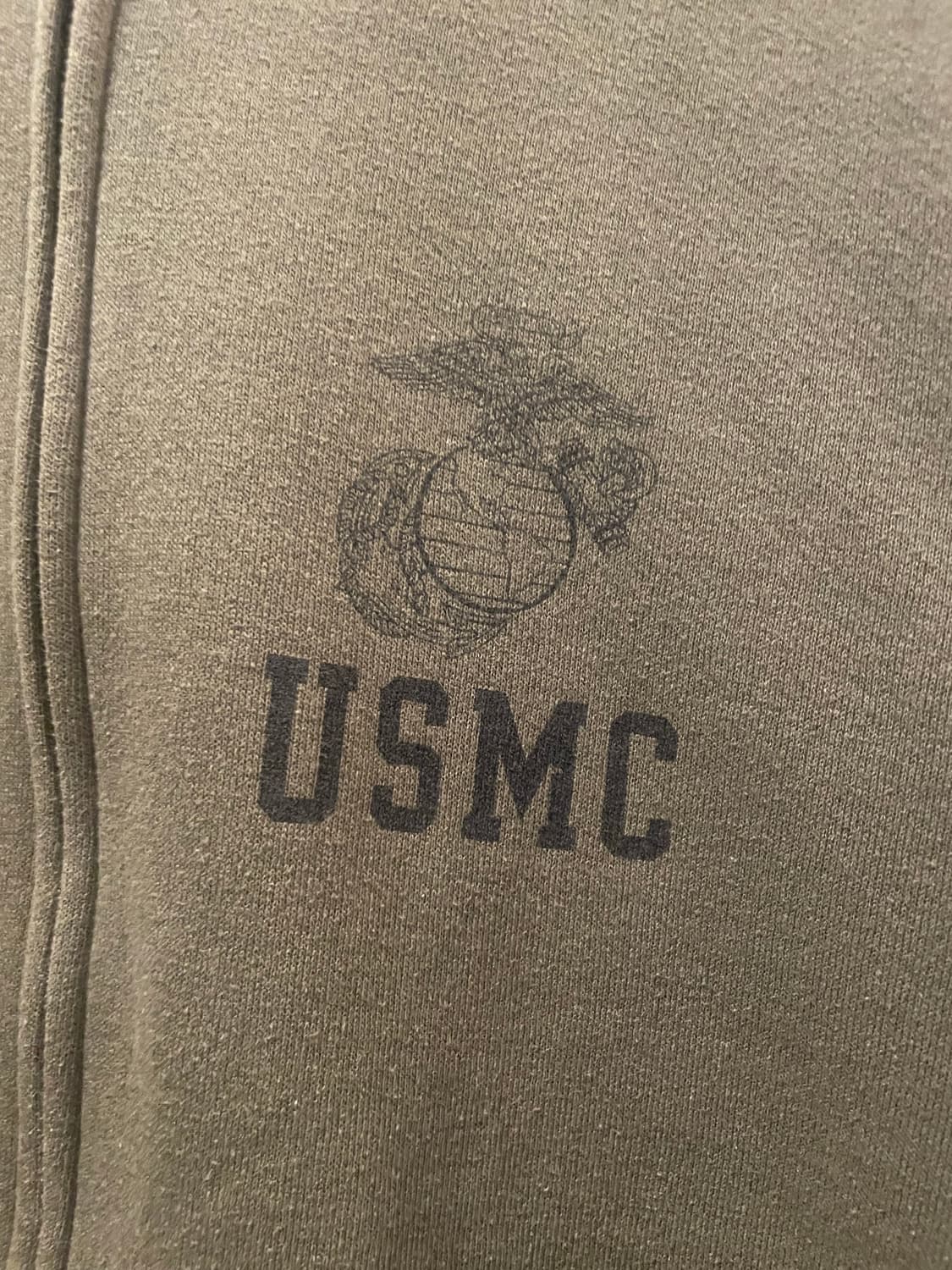 Vintage USMC Full-Zip Hoodie by SOFFE 상품이미지6