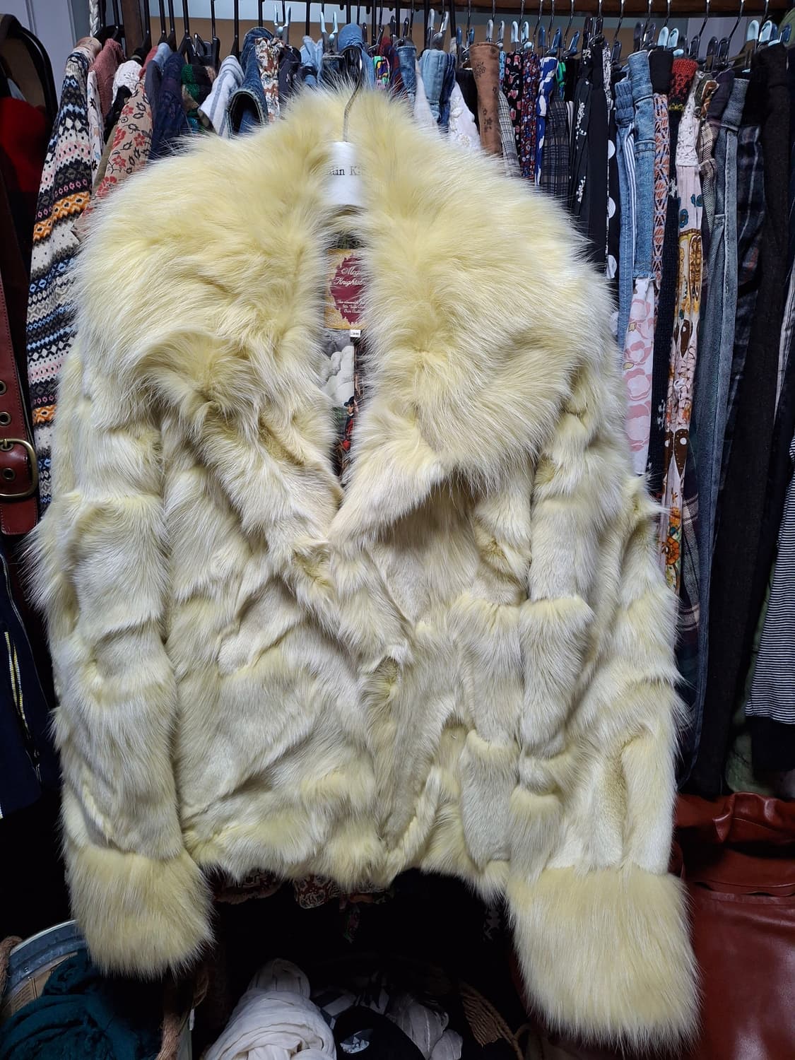 (마지막특가) 매긴 퍼 지켓 코트 38 상품이미지1