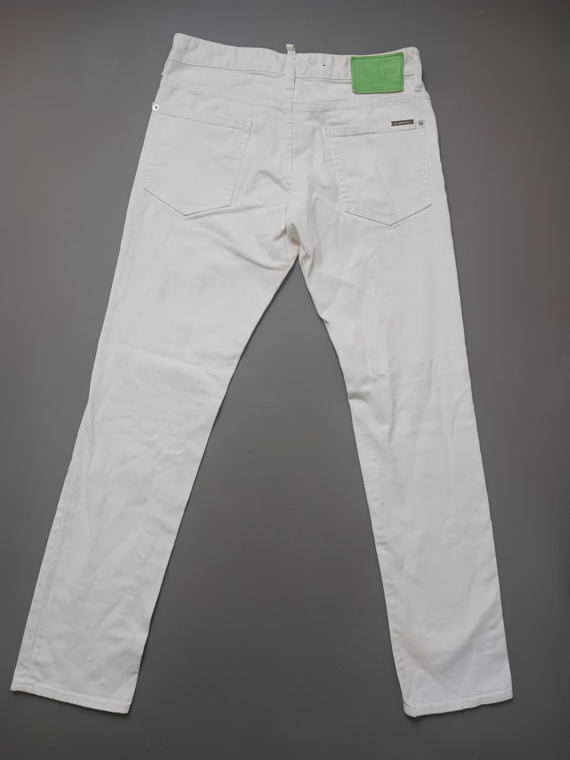 [31] 정품 디스퀘어드2 링클다이 화이트 슬림진 청바지 상품이미지7