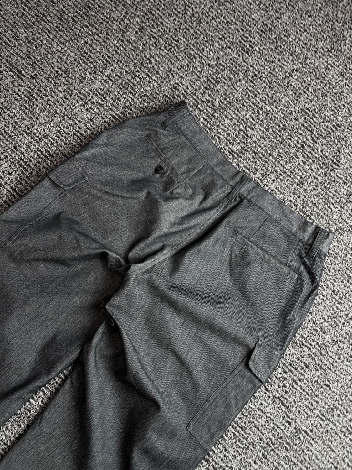 일본 빈티지 꼼사이즘 미니멀 코튼 해링본 카고 팬츠 3227  상품이미지6