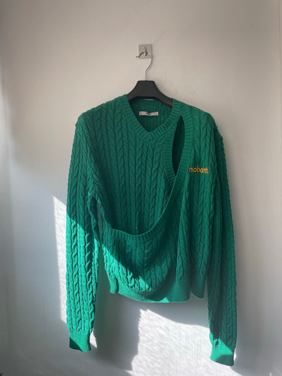 노앙(nohant) two way cable knit 새상품 팝니다.  상품이미지8