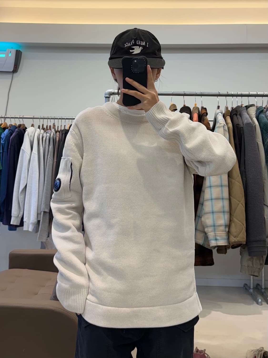 CP 컴퍼니 렌즈 와펜 크루넥 니트 상품이미지6