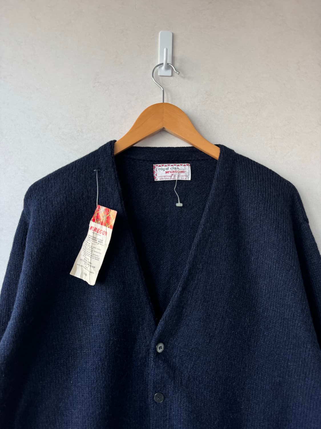 1960s McGregor Royal Clan Cardigan  상품이미지2