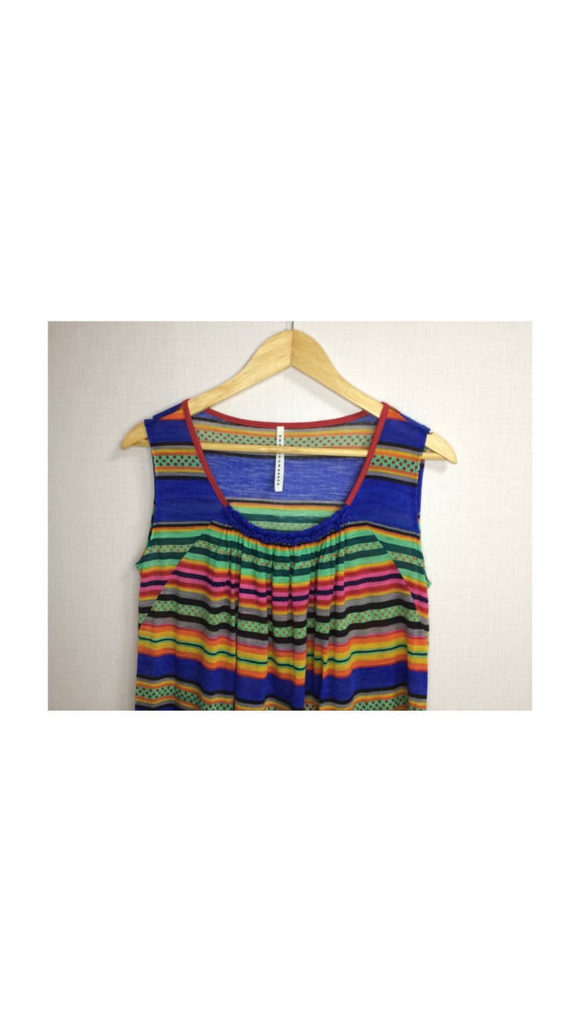 스나오쿠와하라 컬러풀 에스닉 튜닉 상품이미지2