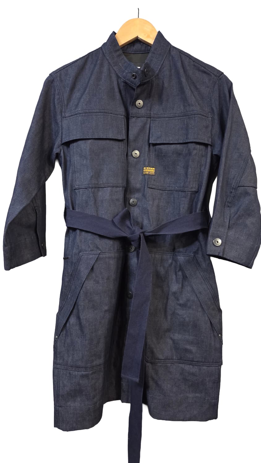 G-Star RAW 데님 롱 셔츠 드레스(XS) 상품이미지1