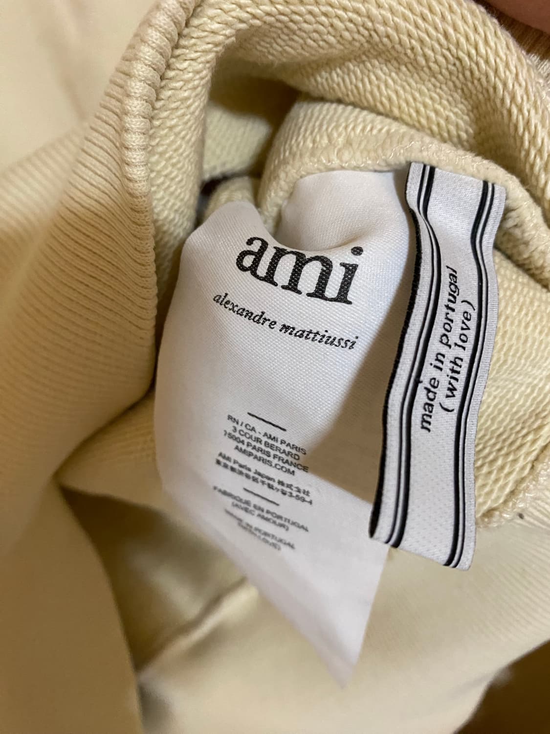 Ami 아미 헤비 맨투맨 상품이미지6