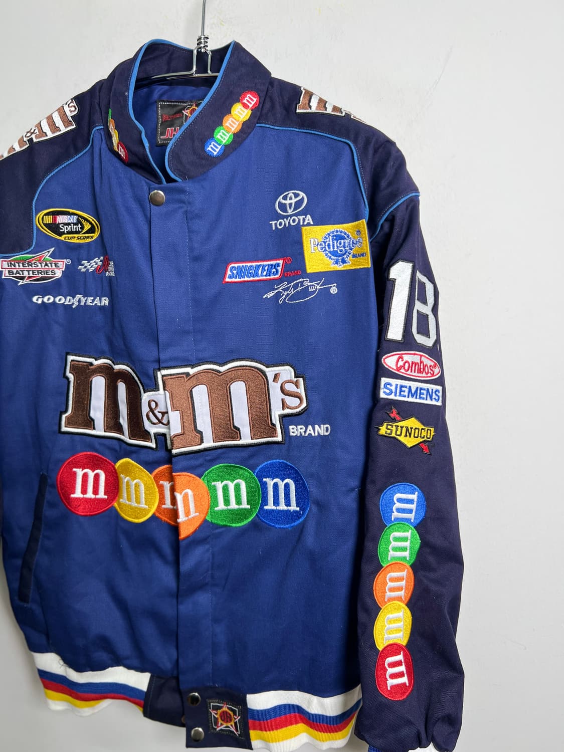 vintage m&m racing jacket 상품이미지4