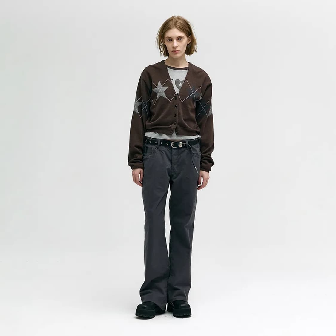 마지셔우드 바지 차콜 상품이미지1