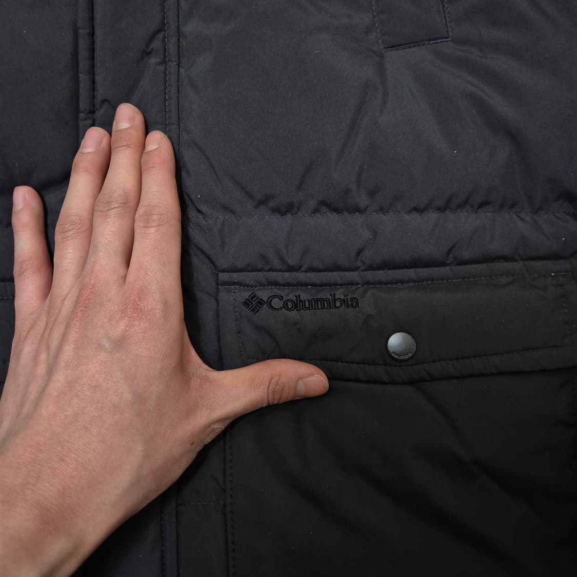 컬럼비아 베이직 다운 패딩 자켓 (160) 상품이미지4