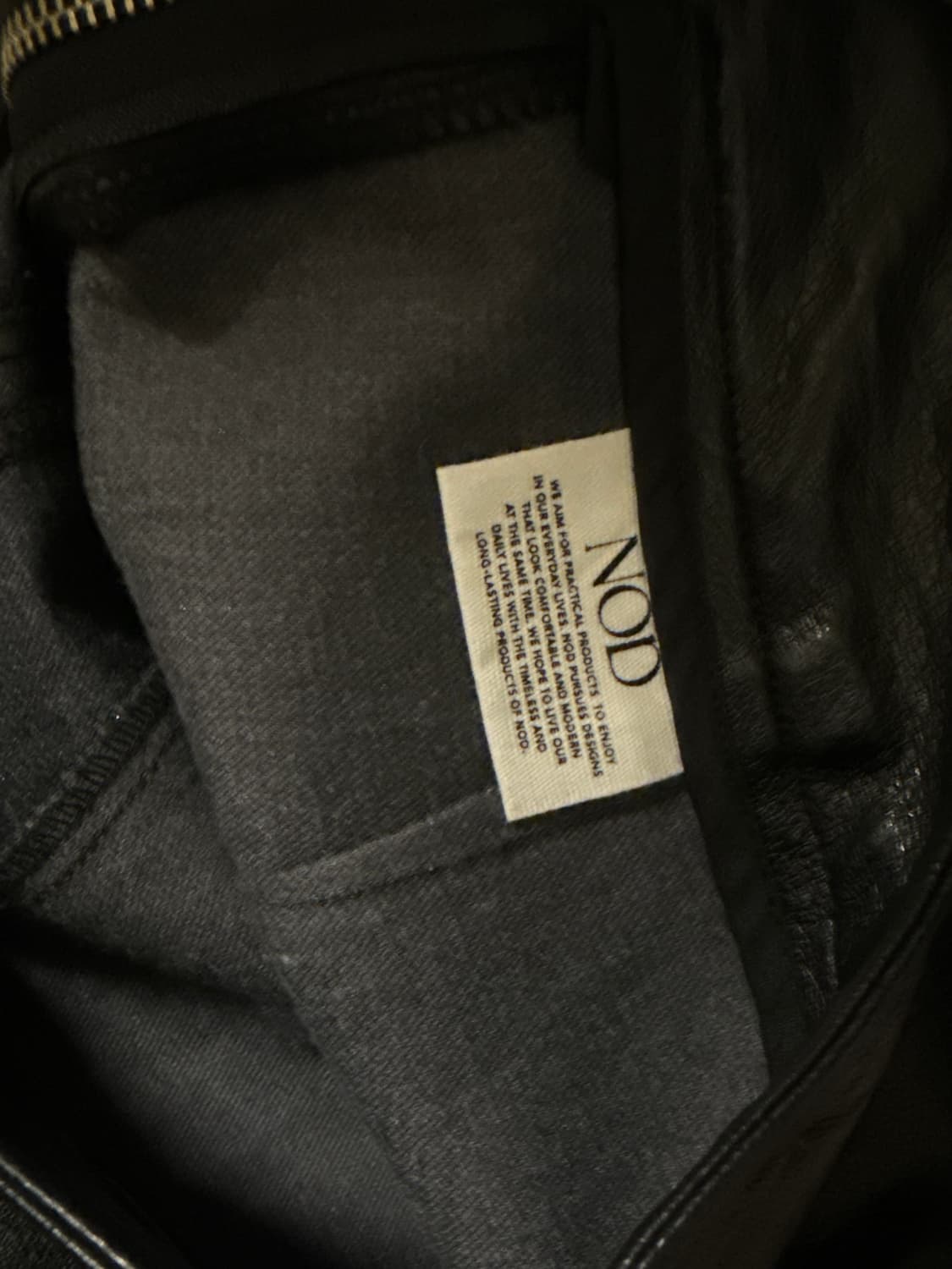 엔오디 nod 가죽 스커트 s 상품이미지3