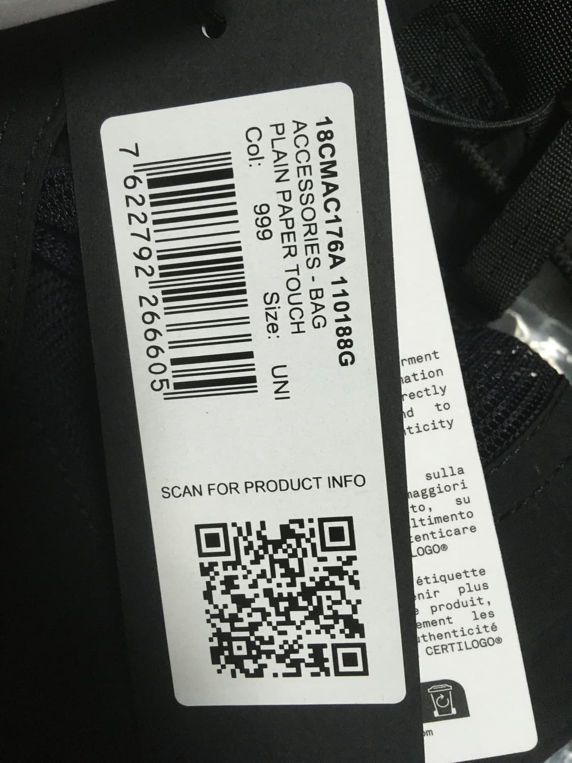 CP컴퍼니 숄더백 블랙 판매합니다 상품이미지10