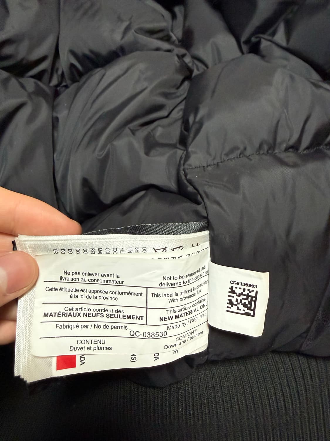 캐나다구스 칠리왁 봄버 s 22fw 새상품급 상품이미지7