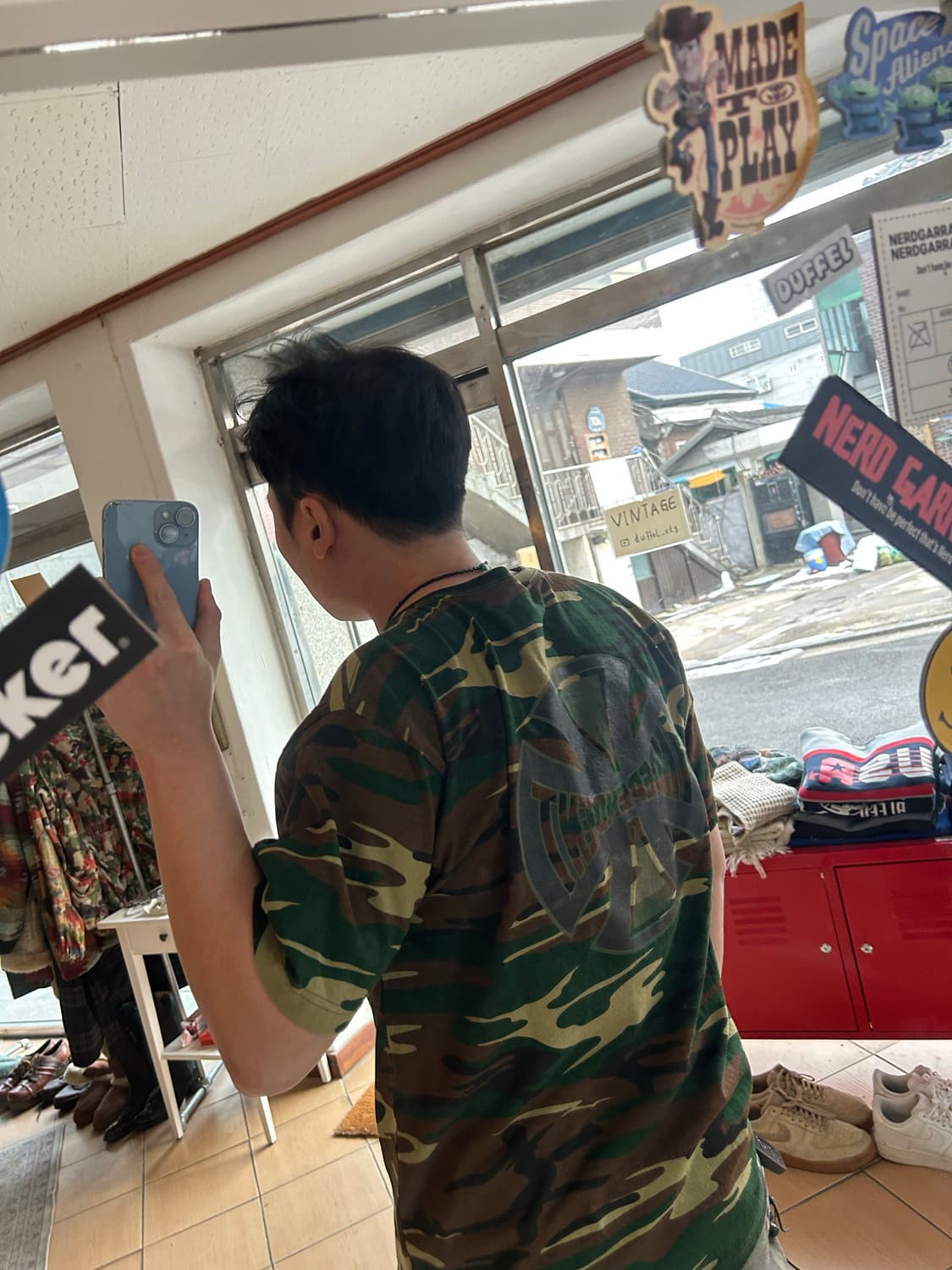 90’s 인디펜던트트럭 카모티셔츠 상품이미지8