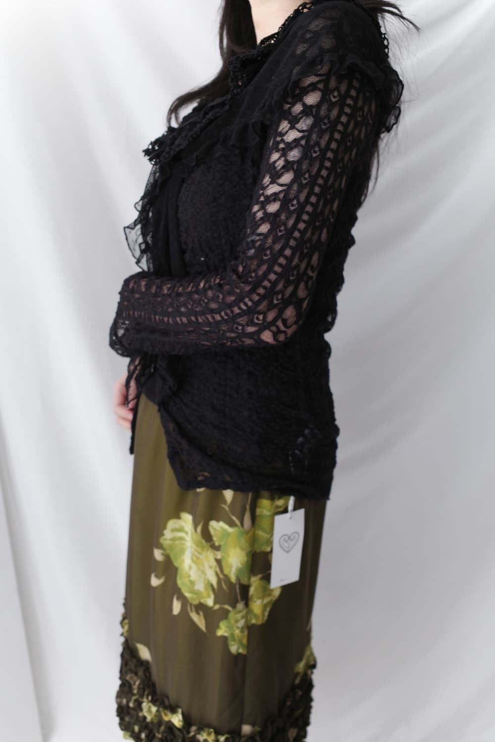 lace frill cardigun 상품이미지7