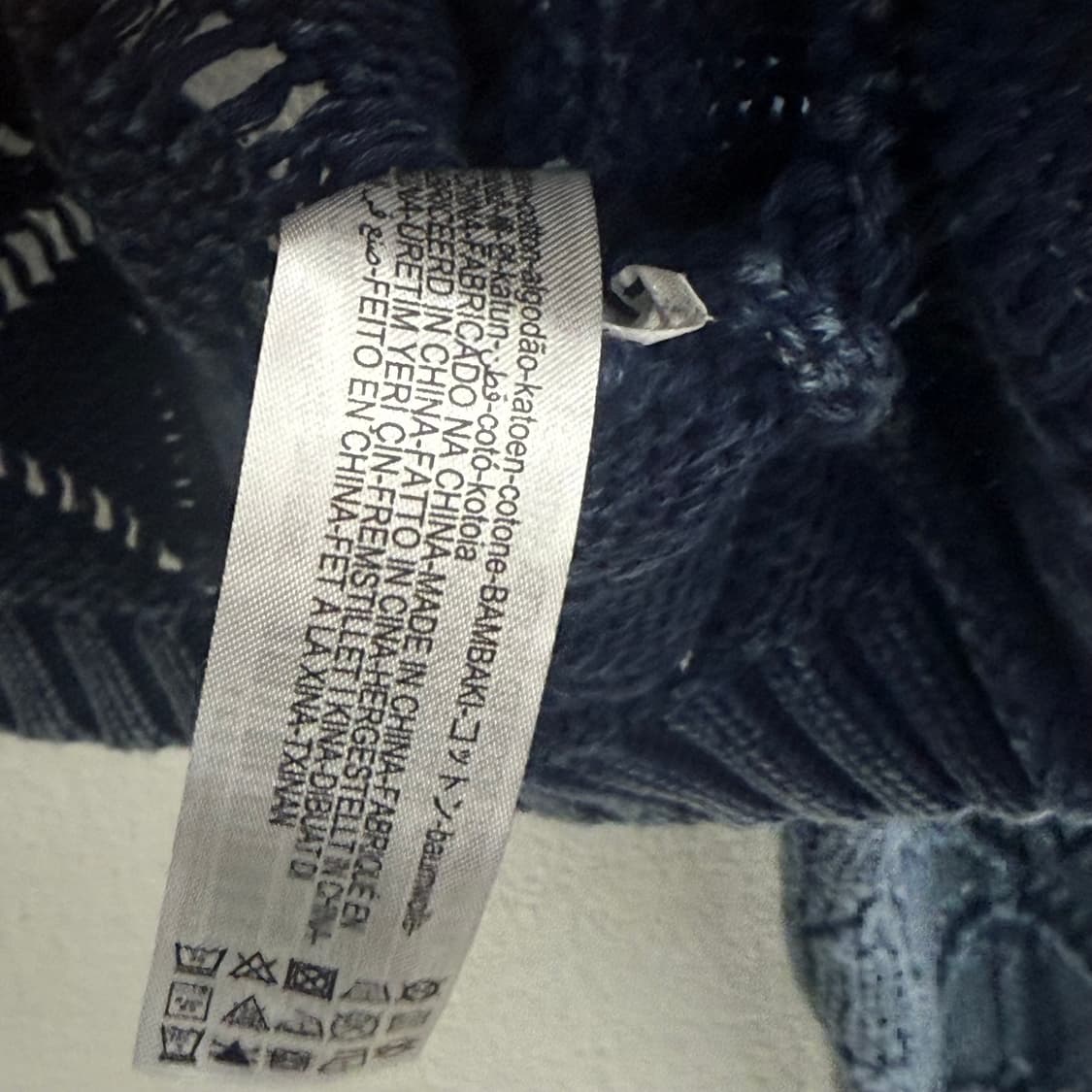 자라 크롭 아가일 니트 스웨터 (S, 26) 상품이미지3