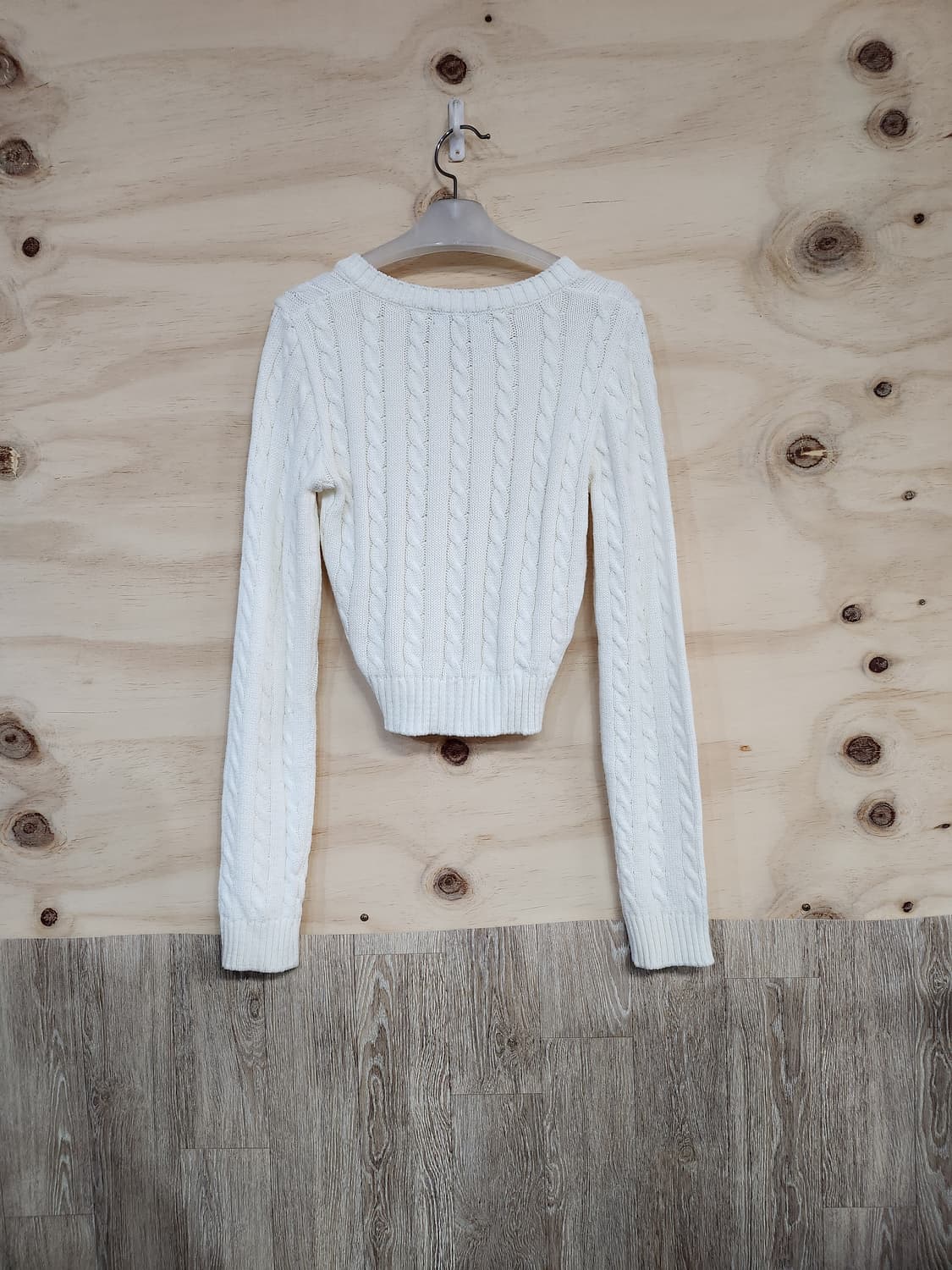 560) 블랙업 크롭 니트 상품이미지2