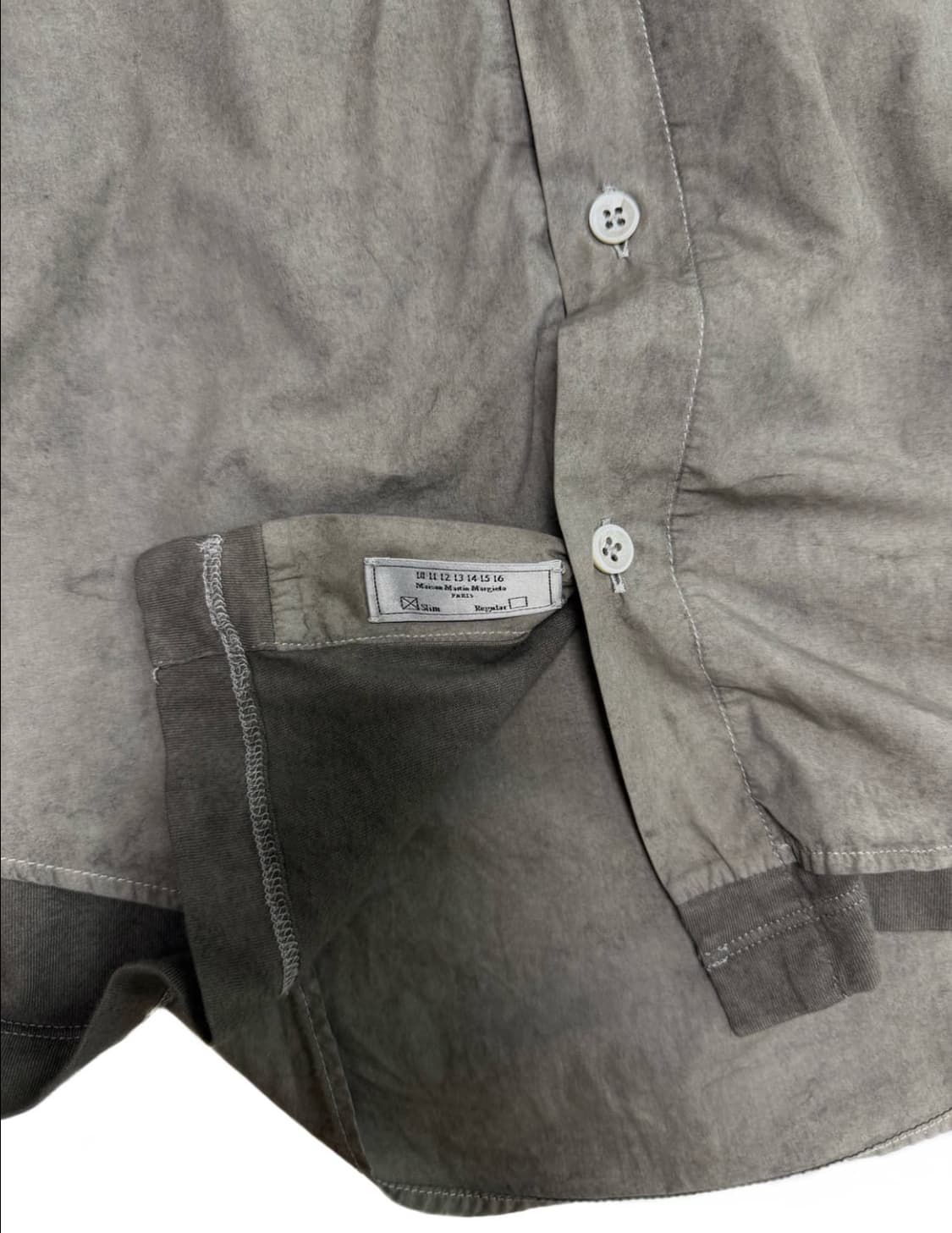 Maison Margiela layered shirt 상품이미지5