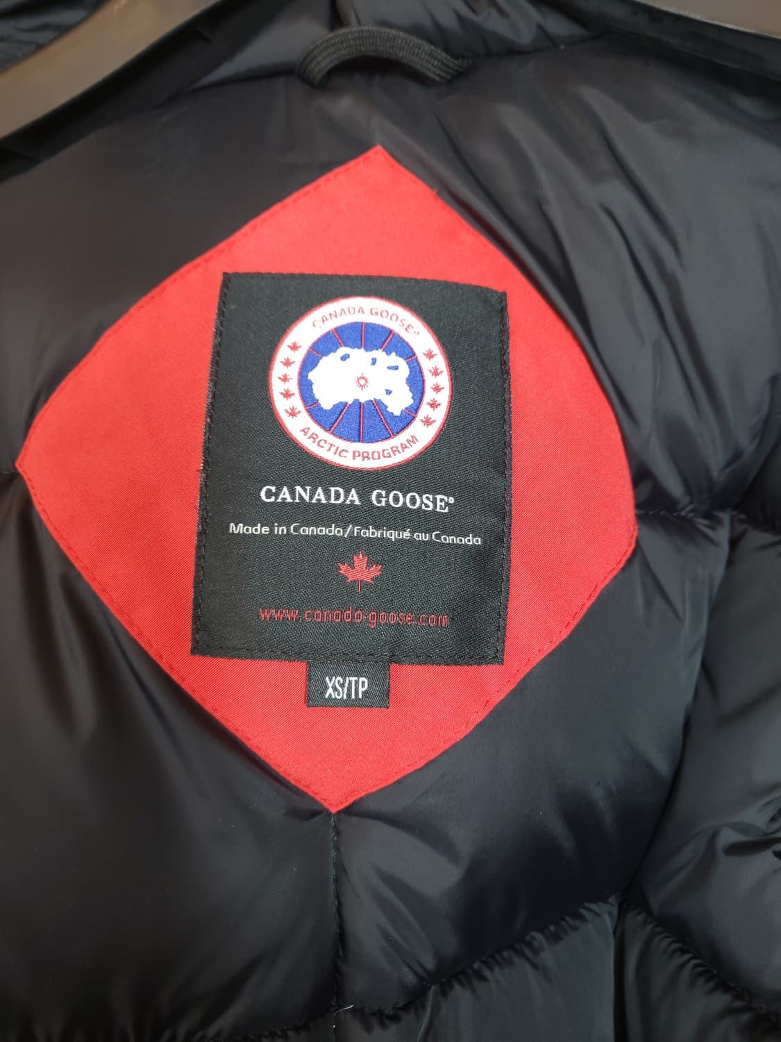 캐나다구스 익스페디션 레드패딩 85-90 XS 새제품급 상품이미지10