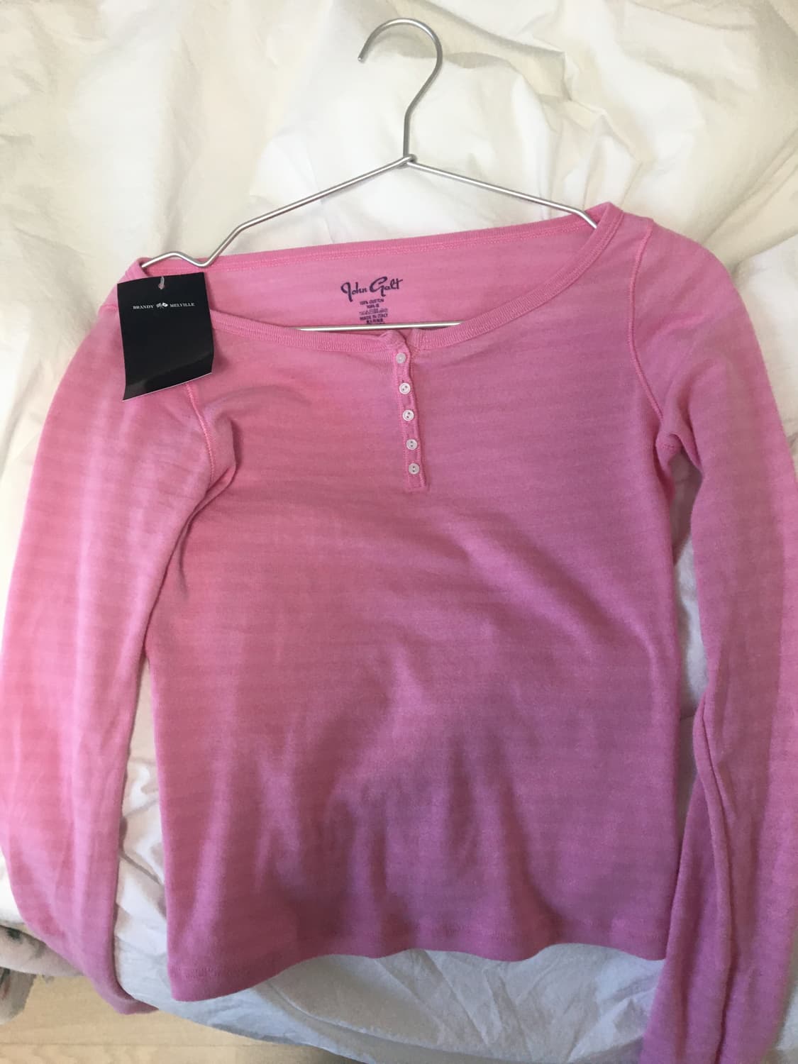 브랜디멜빌 스프라이트 핑크 긴팔티셔츠 상품이미지1