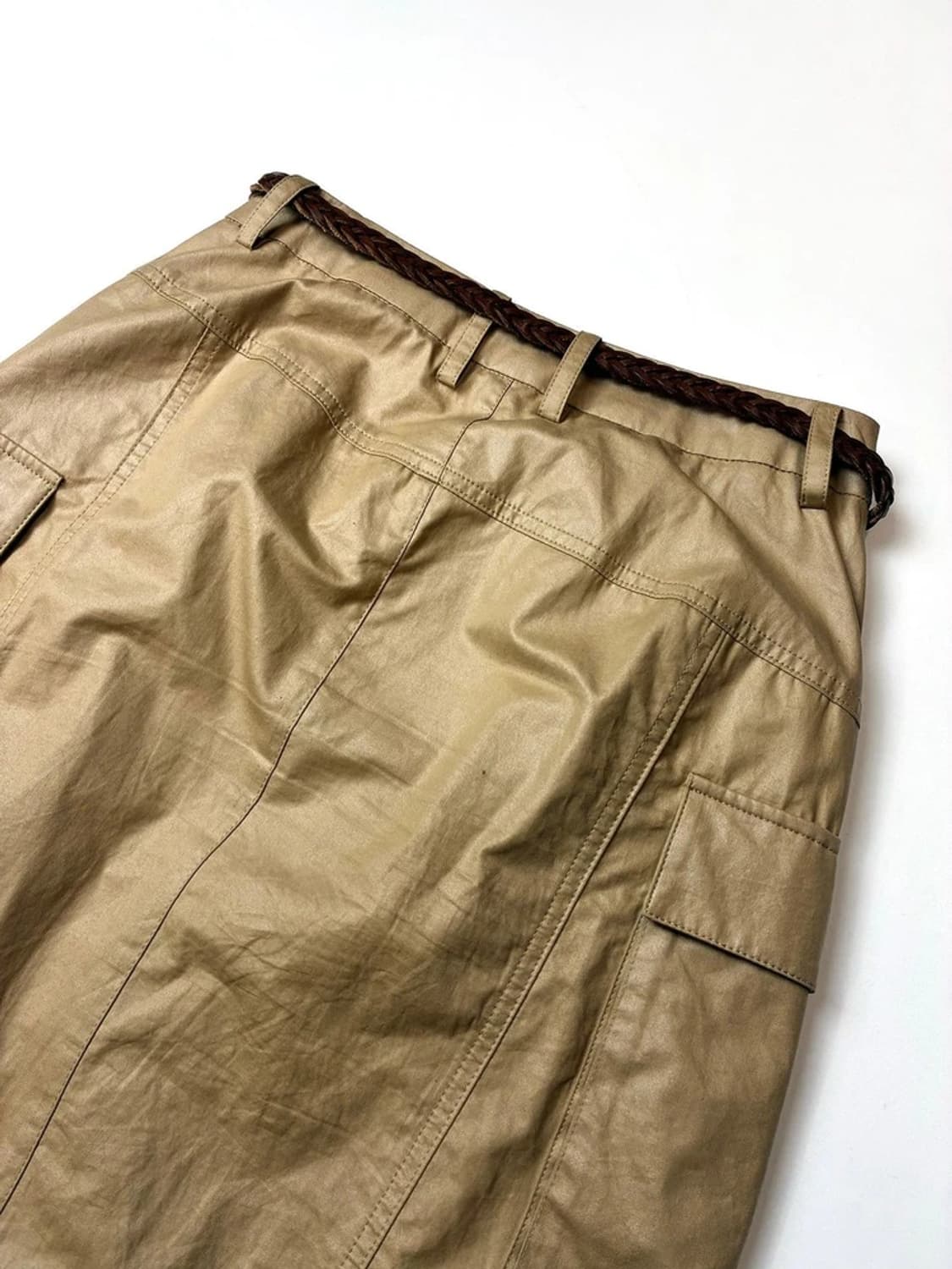 마뗑킴 Matin Kim 21FW 코팅 카고 스커트 PN5675 상품이미지7