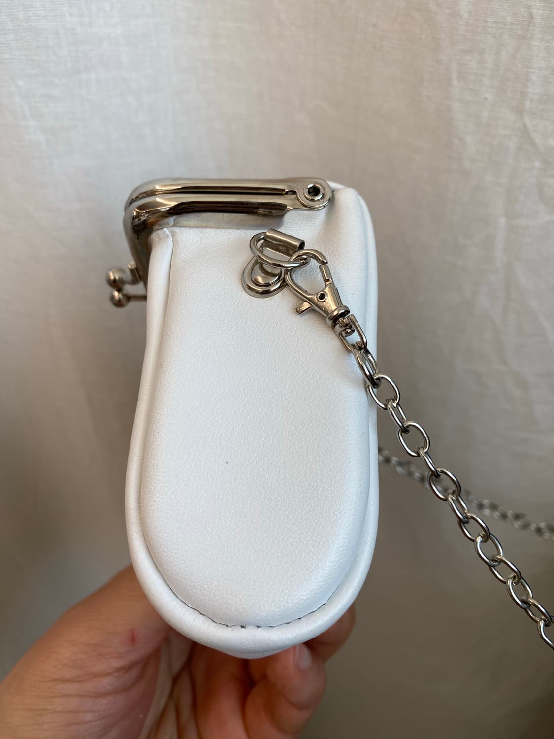 tta 화이트레더 마이크로 크로스백 상품이미지2