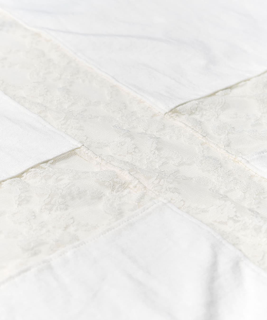 CROSS STRING T SHIRT WHITE 상품이미지5