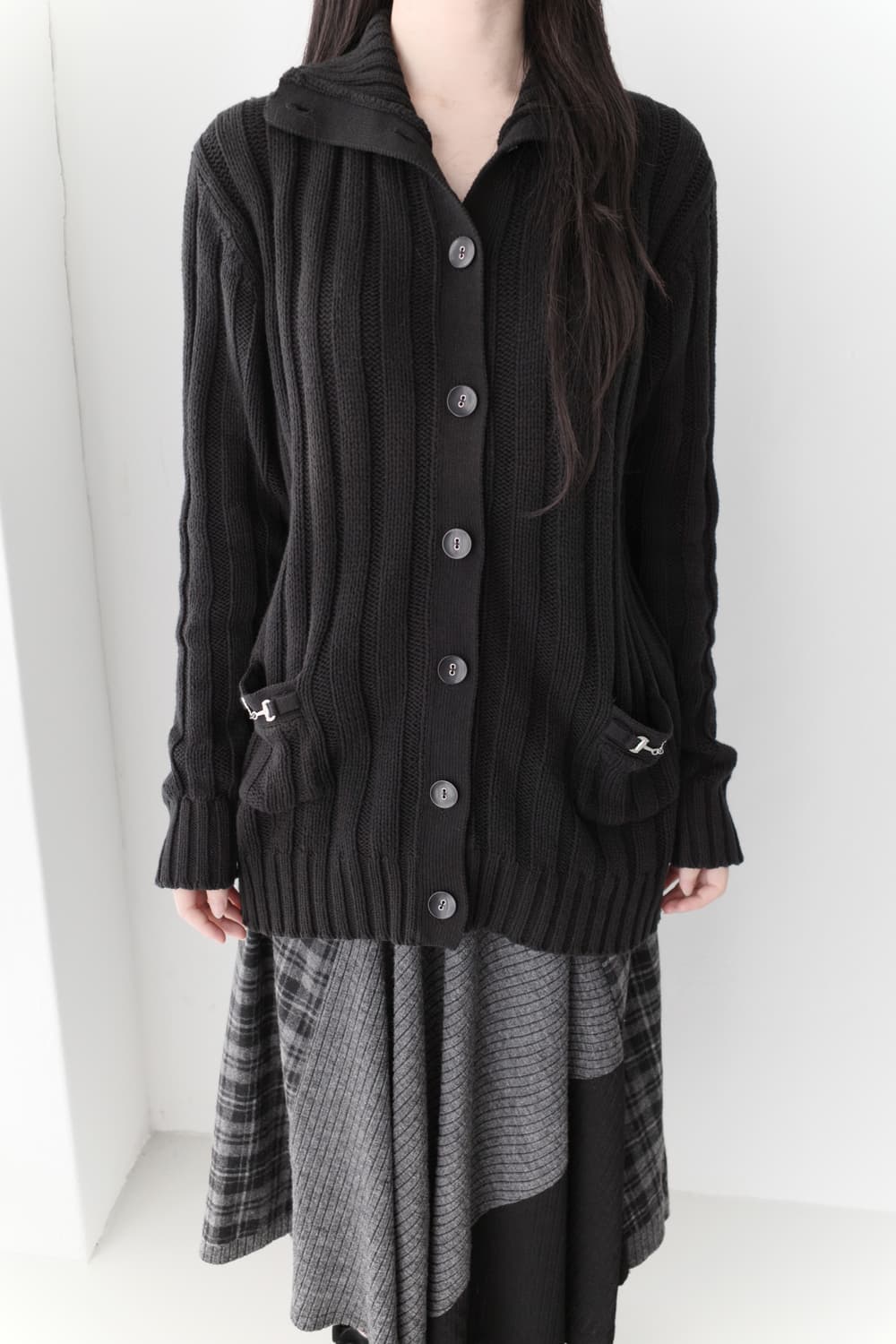button knit cardigun 상품이미지5