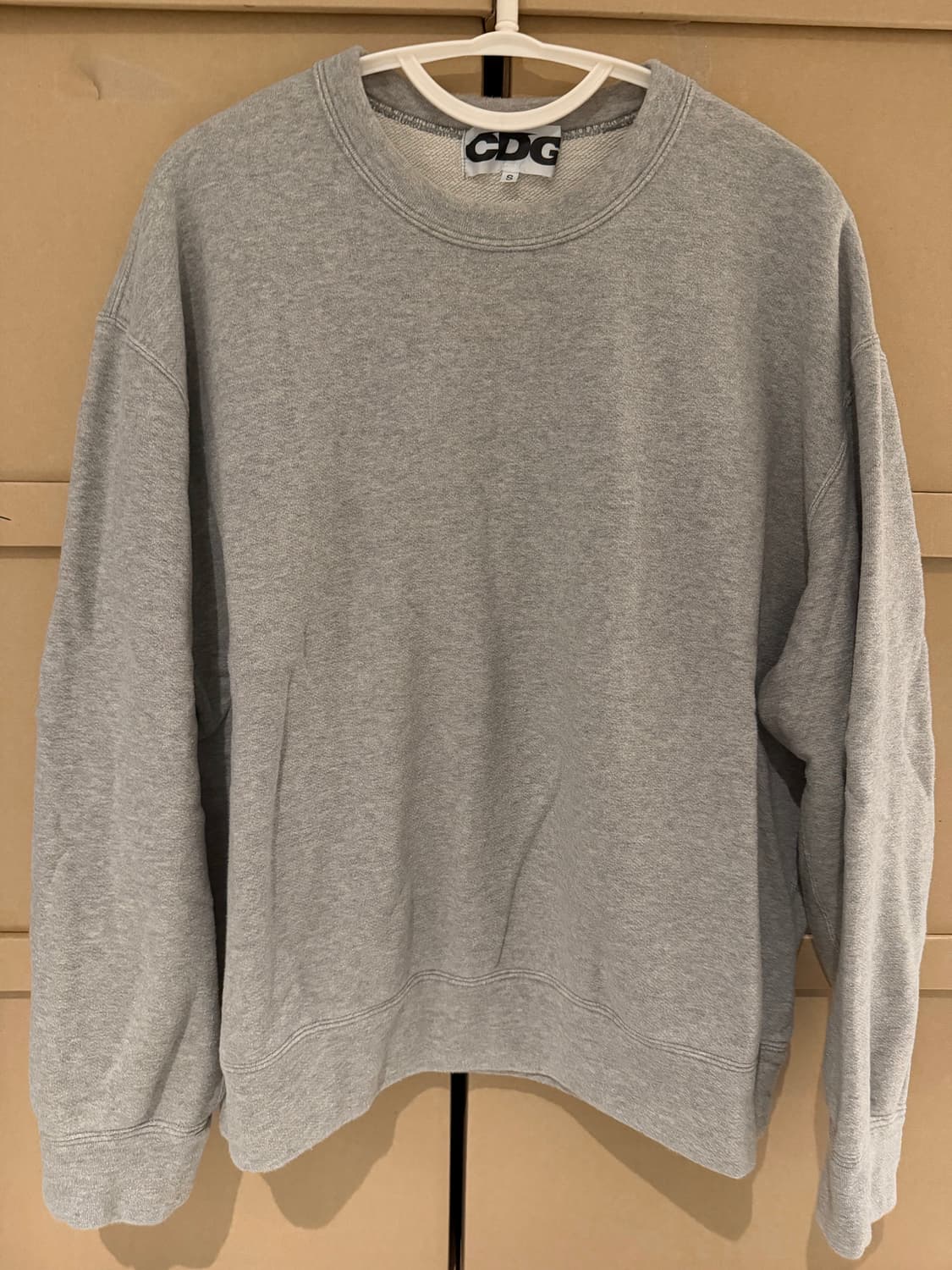 [정품-S] 꼼데가르송 CDG Oversized Sweatshirt Gr 상품이미지3