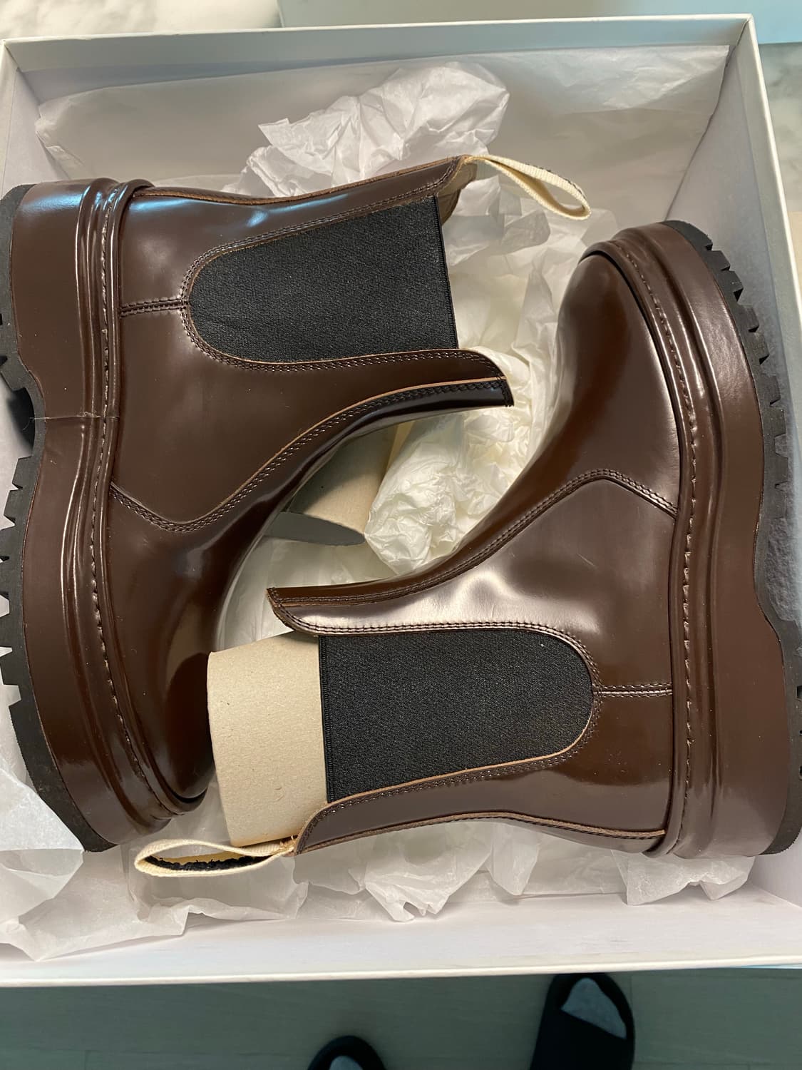 자크뮈스 첼시부츠 브라운37 상품이미지2