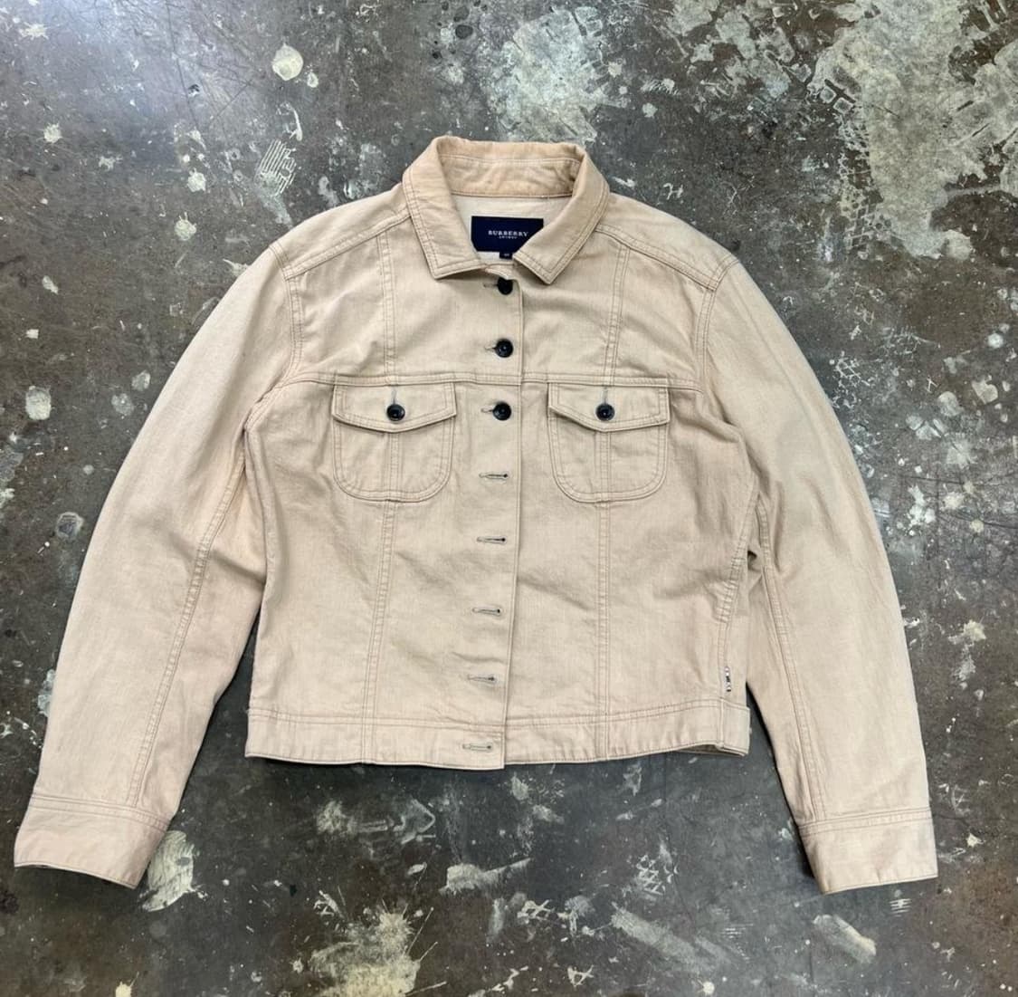 40) 버버리 트러커자켓 자켓 청자켓 상품이미지1