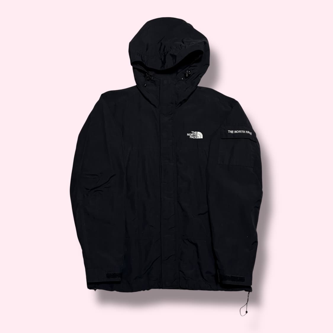 The North Face 암포켓 블랙 바람막이 자켓 상품이미지1