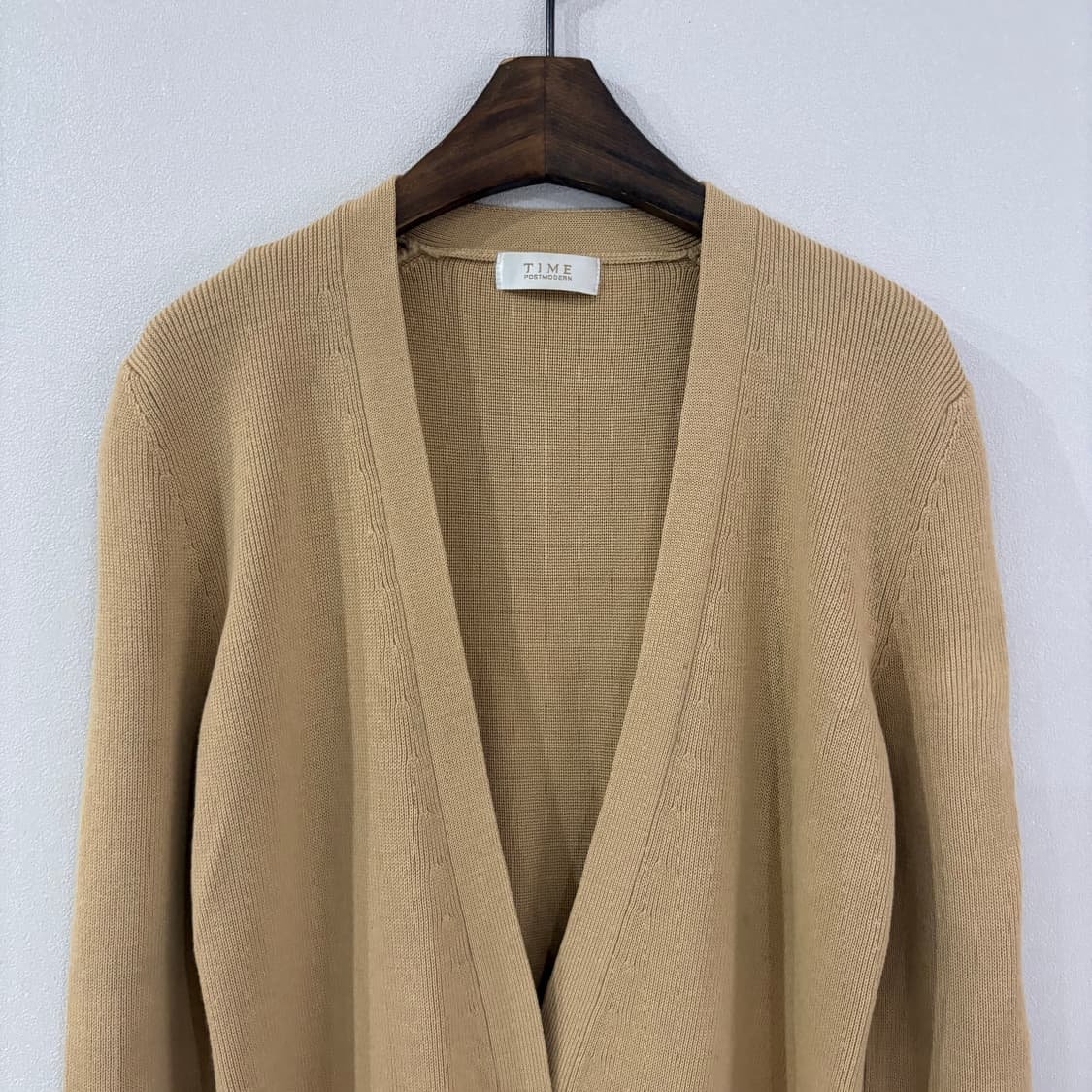 TIME 타임 가디건 베이지 상품이미지3